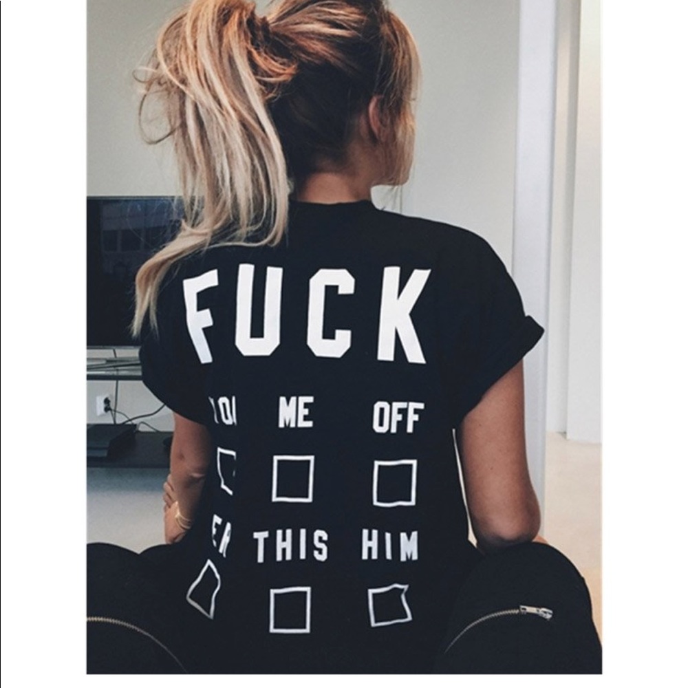 Perfect Tshirt for days you want to be left alone.
